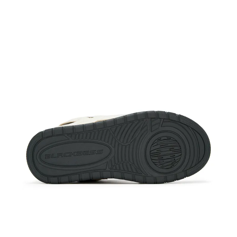 BLACKBESS Height Increasing Wear Resistant Slip Resistant Low Top Skateboard Shoes Unisex Black-4