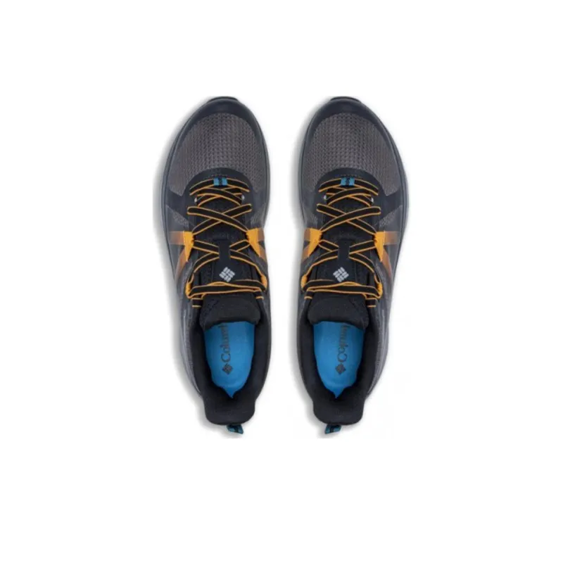 Columbia OUTDRY Cushioning Wear Resistant Low Top Hiking Shoes Men's Black Gold-1