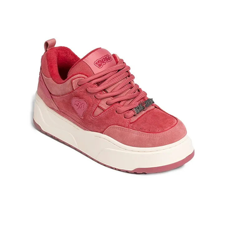 M26D Low Top Skateboard Shoes Unisex Red-1