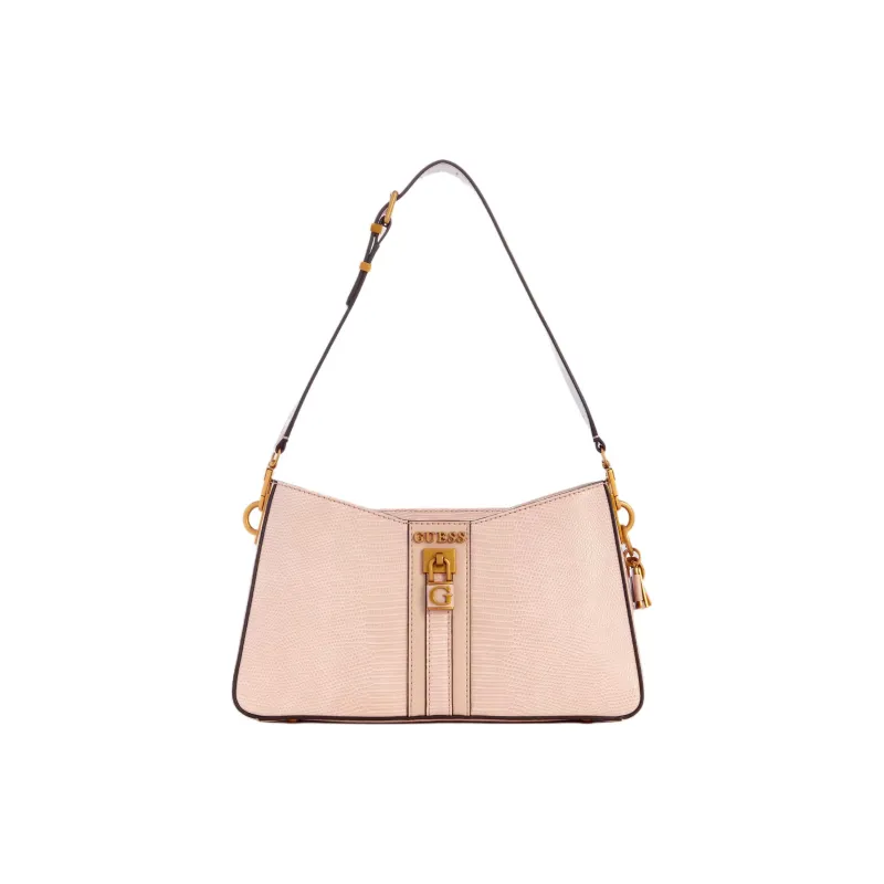 GUESS Artificial Leather Portable Crossbody Bag Shoulder Bag Women's Light Rose-0