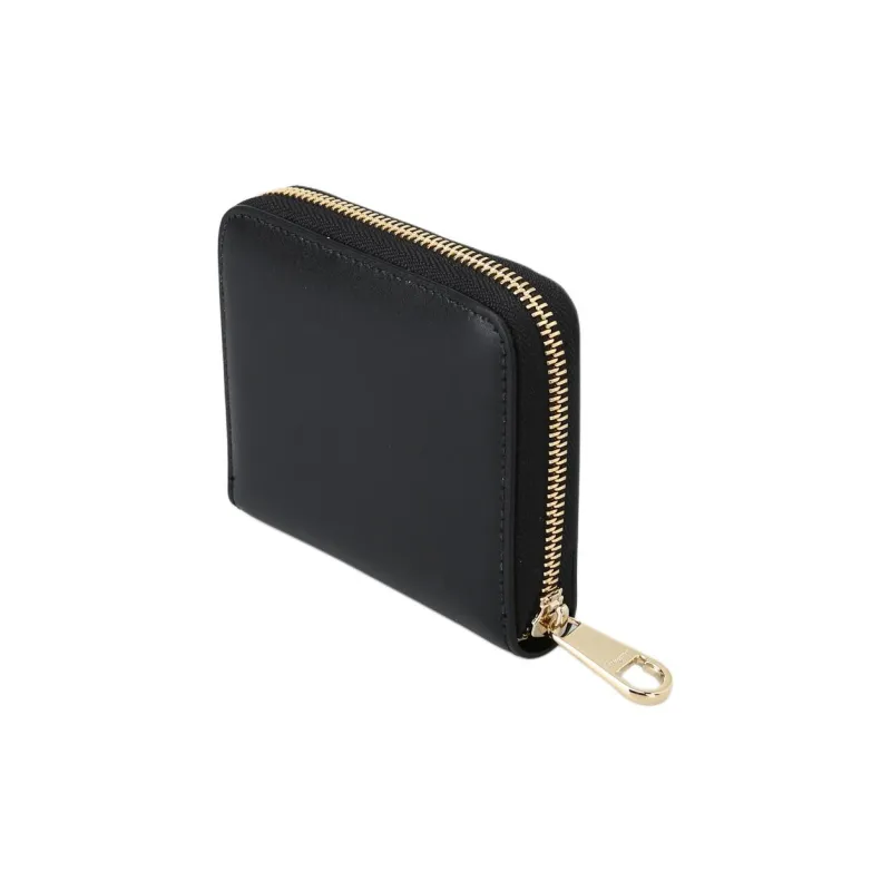FERRAGAMO Calfskin Wallet Small Size Women's Black-2