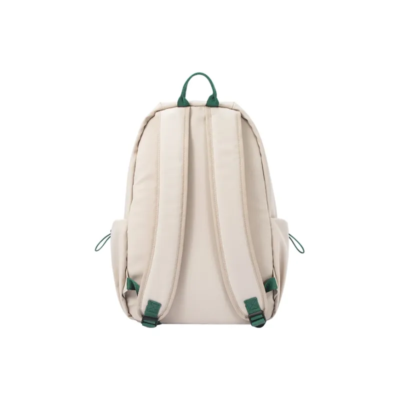 SEM/R Polyester Laptop Bag Backpack Tubas Unisex White Green Tone/Khaki/Ecru/Black-11