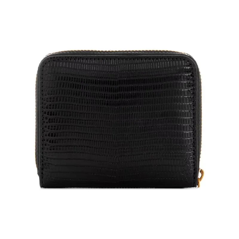 GUESS Artificial Leather Wallet Small Size Women's Black-1