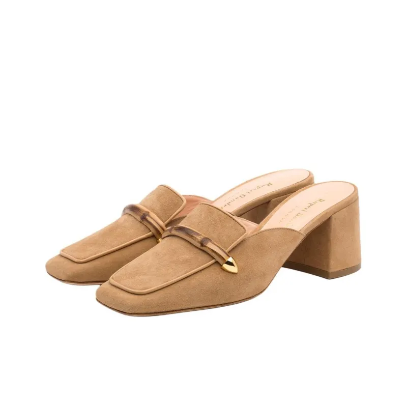 Rupert Sanderson Wrap-toe Slippers Women's Sand-2