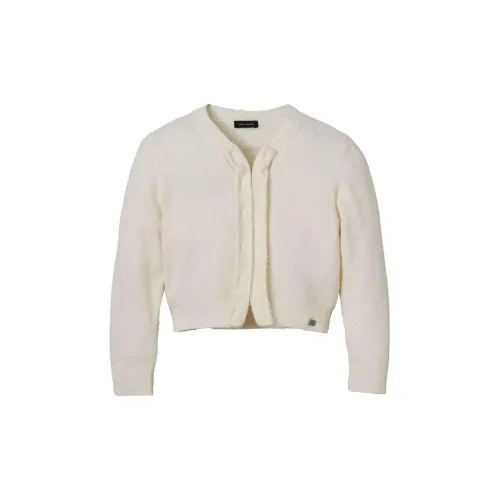 MARC JACOBS Pilled Cropped Wool Cardigan