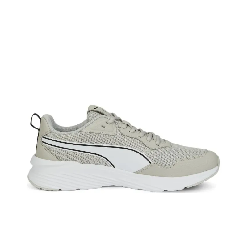 PUMA Supertec Zero Cushioning, Wear Resistant Low Top Casual Shoes Men's Gray White-1