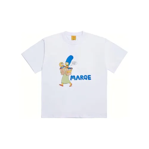 The Simpsons Acme De La Vie X SIMPSONS T-Shirts Unisex White