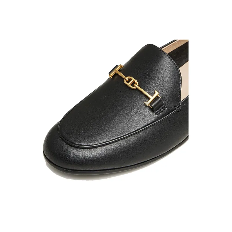 TATA Loafers Women's Solid Color-5