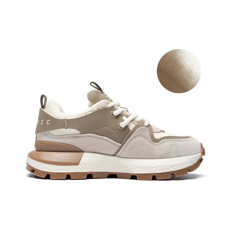 ZHR Slip Resistant Waterproof Thermal Mid Top Casual Shoes Women's-1