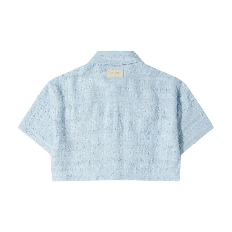 GF Ferré Jacket Women's Light Blue-1