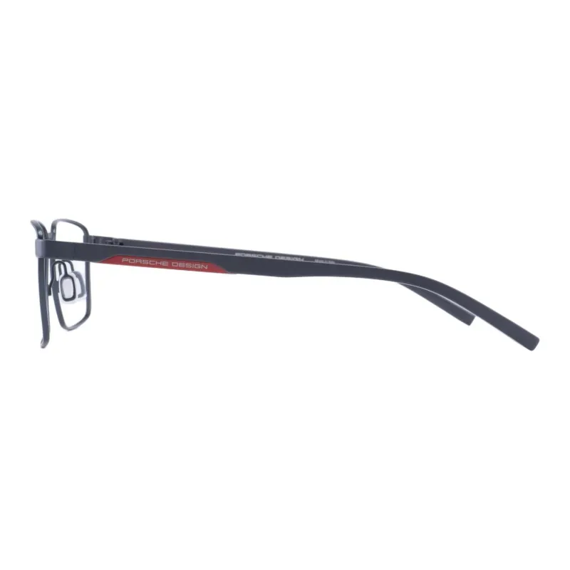 PORSCHE DESIGN Plate Frame Stainless Steel Square Eyeglass Frames Men's-3