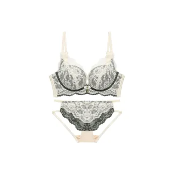 Flowers In Water Underwear Set Women's Official Porcelain Green