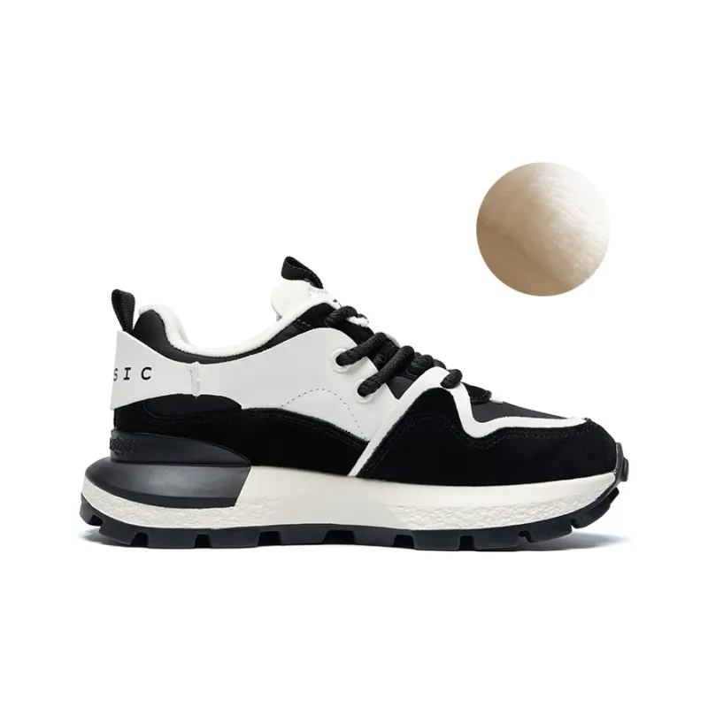 ZHR Slip Resistant Waterproof Thermal Mid Top Casual Shoes Women's-8