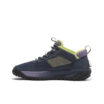 Timberland Anti Slip Wear Resistant Low Top Outdoor Shoes Women's Blue Purple