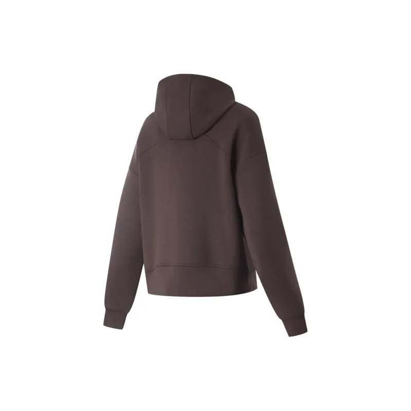 LiNing Fitness Series Sweatshirt Women's Charcoal Brown-1