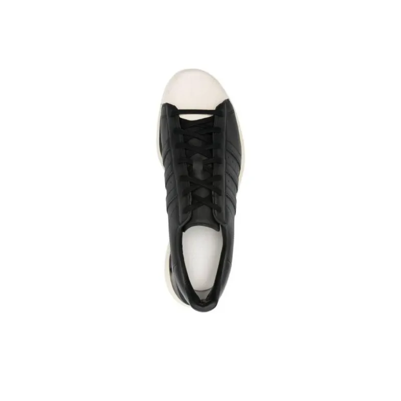 Adidas Y 3 Gendo Superstar Black Cream White-4