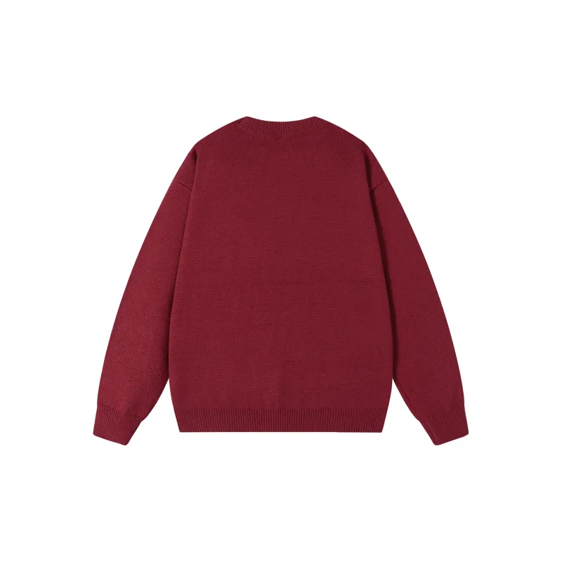 Teddy Bear Collection Year Of The Dragon Limited Series Sweater Unisex Red-1