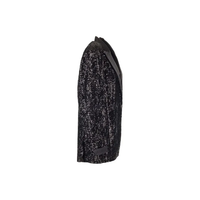 Rotate Sequin Embellished Oversized Blazer-2