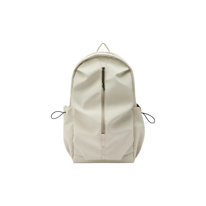 SEM/R Polyester Laptop Bag Backpack Tubas Unisex White Green Tone/Khaki/Ecru/Black-14