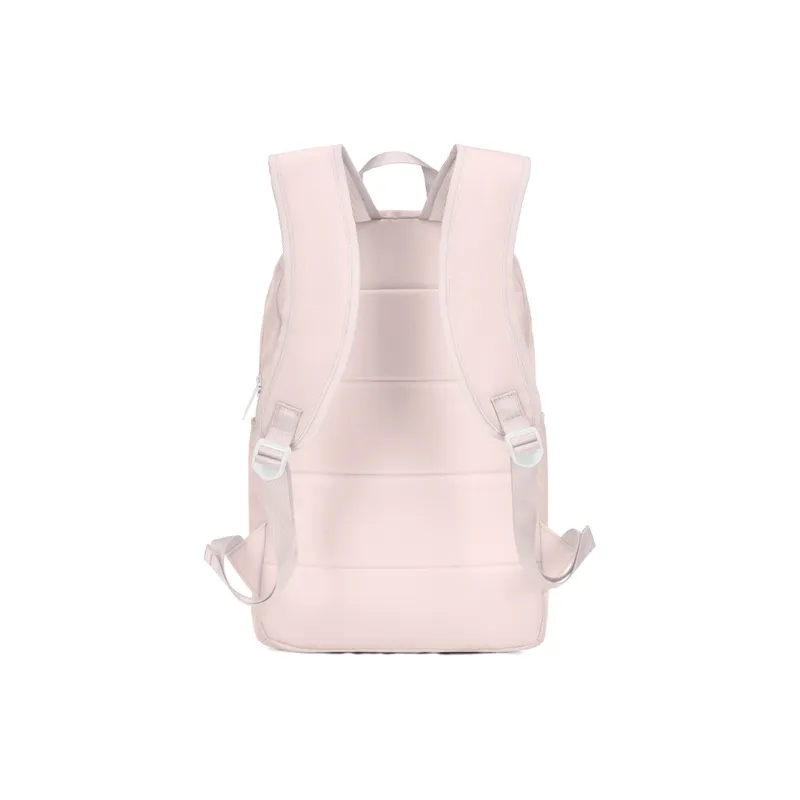 TURN UP Polyester Backpack Laptop Bag Large Size Unisex Pink-3