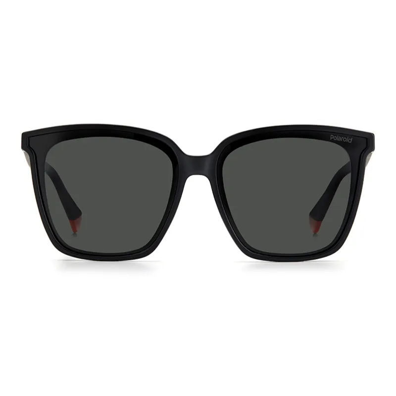 Polaroid Injection Molded Square Sunglasses Unisex-3
