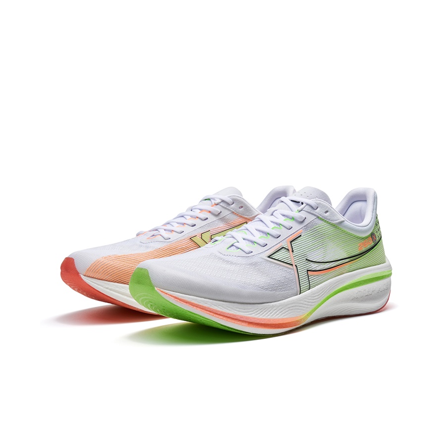 XTEP 260x Running Shoes Men Low-Top New White/Ghost Green