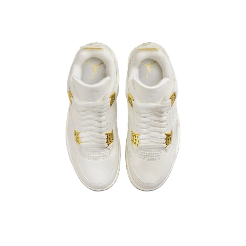 Air Jordan 4 WMNS "Metallic Gold"-3