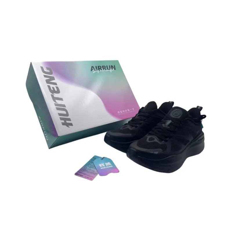 HUITENG Running Shoes Unisex Low Top Black White/Vibrant Orange/Dopamine Pink/Dream Blue/Phantasm Purple/Interstellar Black-40
