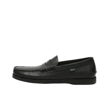 Paraboot Logo Label Round Toe Loafers
