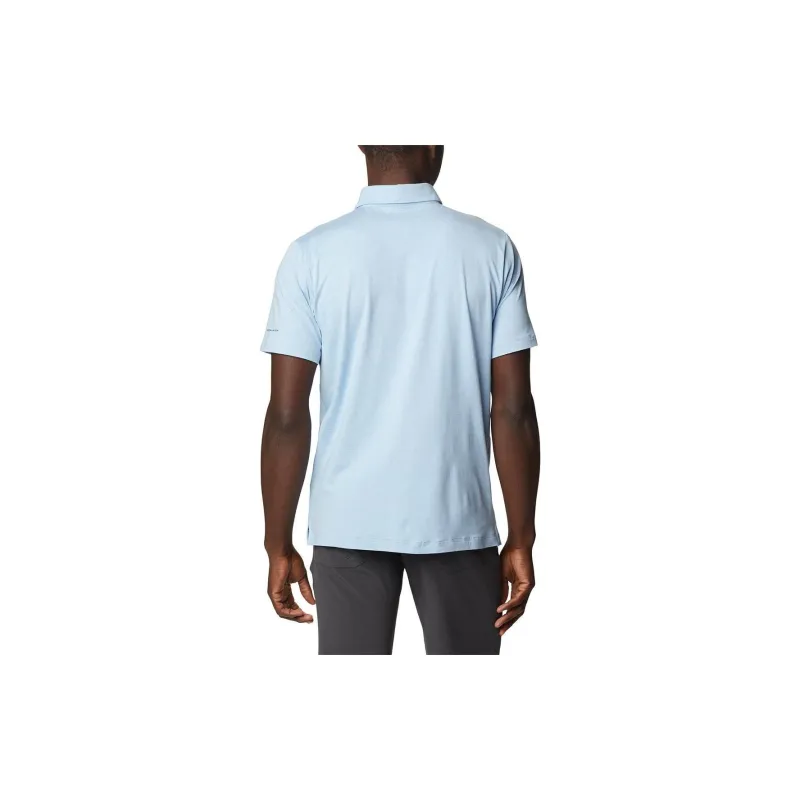 Columbia Tech Trail Polo Shirt Men's Blue-1