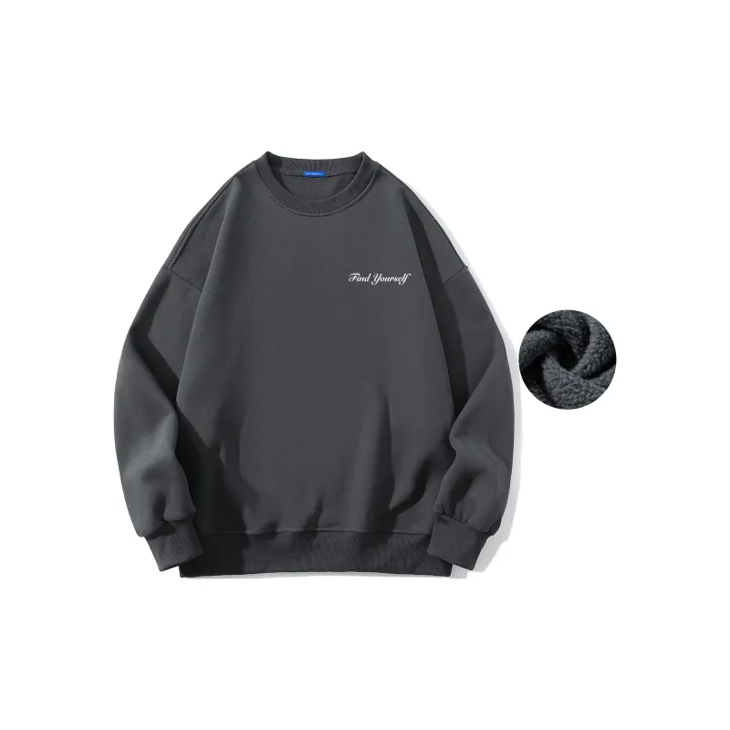Find Yourself Sweatshirt Unisex White-28