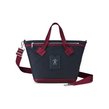 PORTER Nylon Tote Bag Shopping Bag Shoulder Bag Crossbody Bag Handbag Medium Size Unisex Dark Blue