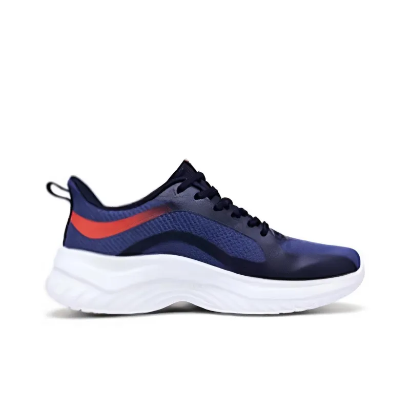 361° Cushioning Wear-Resistant Low-Top Running Shoes Men's Industrial Blue-1