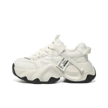 KEKAFU Height Increasing Low Top Chunky Sneakers Women's
