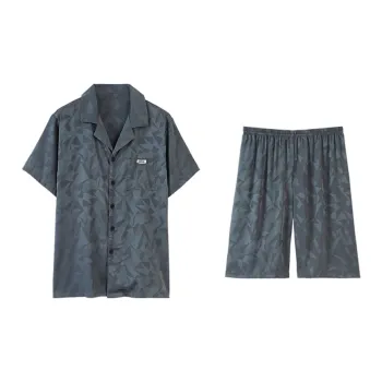 WOLFSFUL Pajama Set Men's Carbon Gray