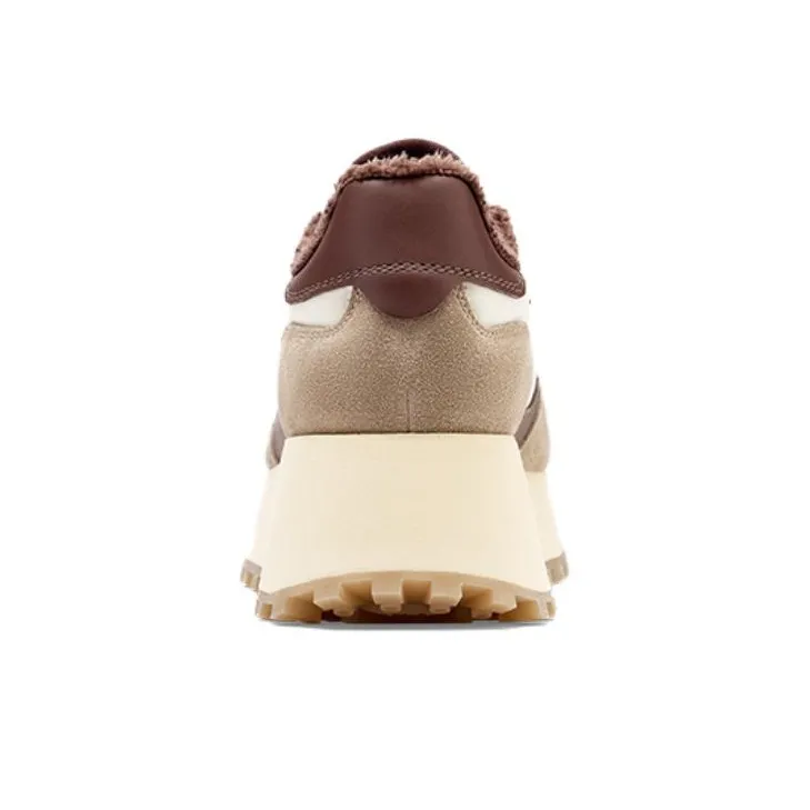 ZSAZSAZSU Low Top Chunky Sneakers Women's Coffee-2