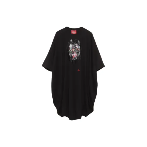 Vivienne Westwood Short-Sleeved Dresses Women's Black