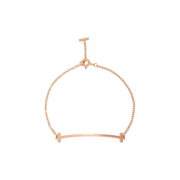 TIFFANY & CO. 18K Rose Gold Bracelets Women's Rose Gold
