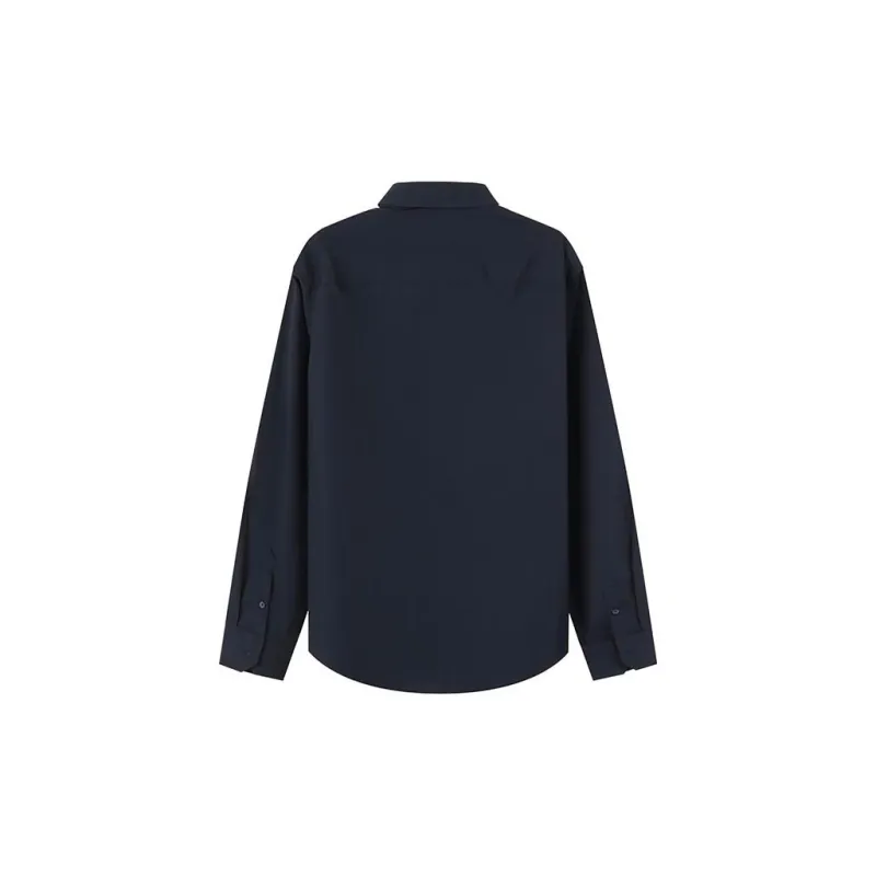 ARMANI EXCHANGEAE FW23 Shirt Men's Marine Blue-1