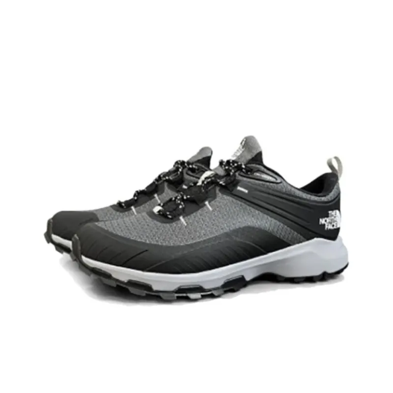 THE NORTH FACE M CRAGMONT WP Cushioning Wear-Resistant Low-Top Hiking Shoes Men's Black Gray Color-2