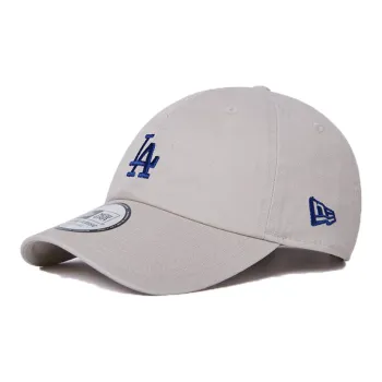 New Era LA Dodgers Logo Embroidered Baseball Cap Grey