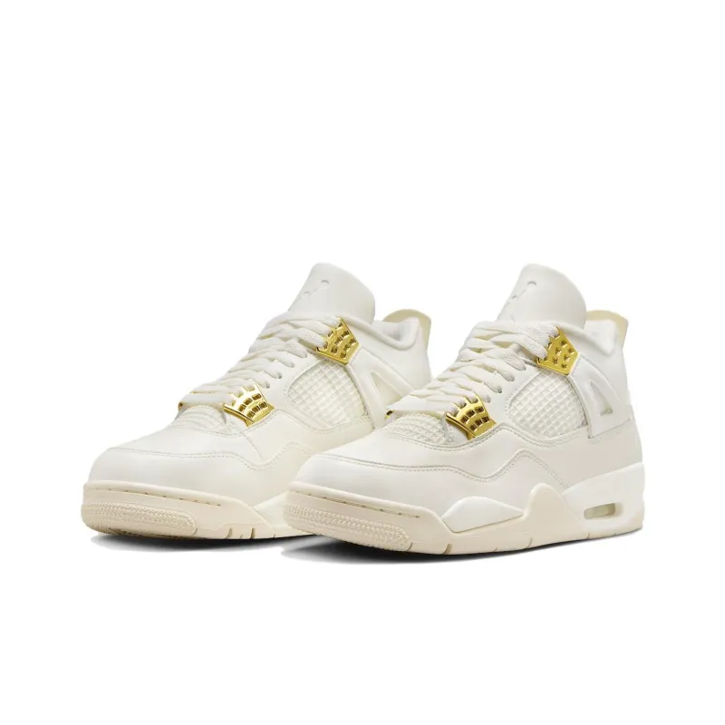 Air Jordan 4 WMNS "Metallic Gold"-2