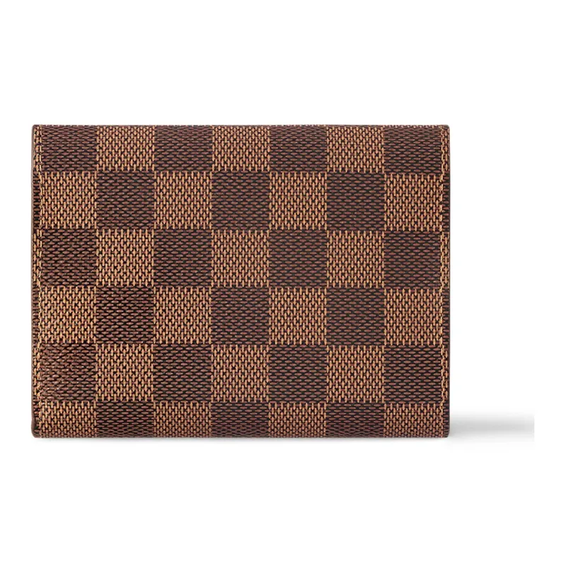 LOUIS VUITTON Wallet Victorine Damier Ebene Rose Ballerine-2