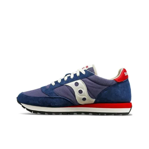 Saucony Jazz Original Running Shoes Men Low-Top Blue