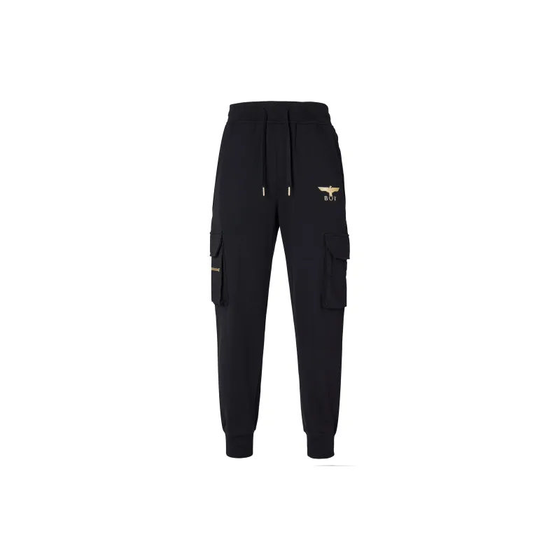 Boy London FW22 Casual Pants Unisex Black-1