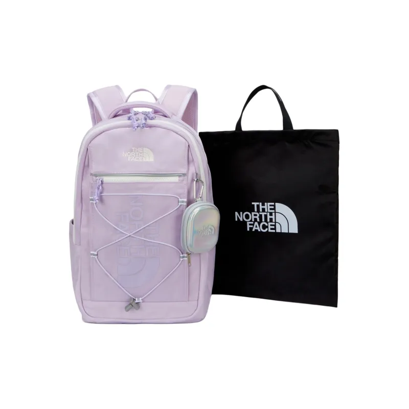 THE NORTH FACE Nylon Backpack Unisex Gray Lilac-5