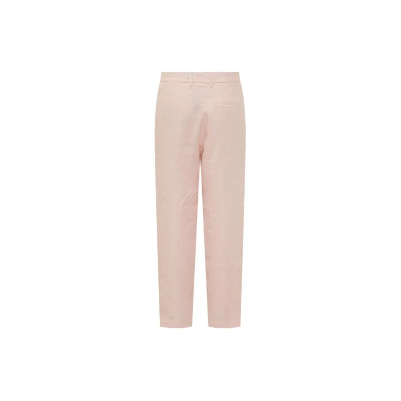 Forte Forte All Over Jacquard Straight Leg Trousers-1