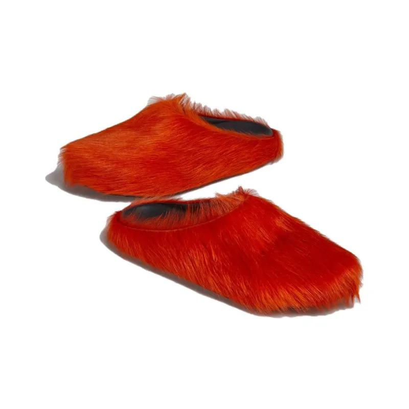 MARNI Fussbett Slip-On Flat Mules-3