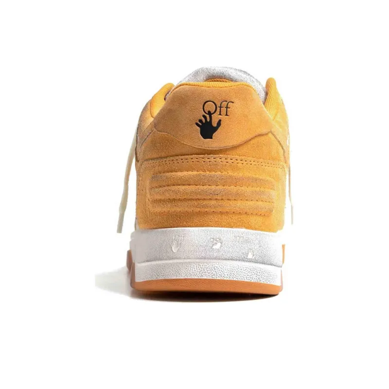 OFF WHITE Out Of Office Ooo Low Tops Vintage Suede Orange-2