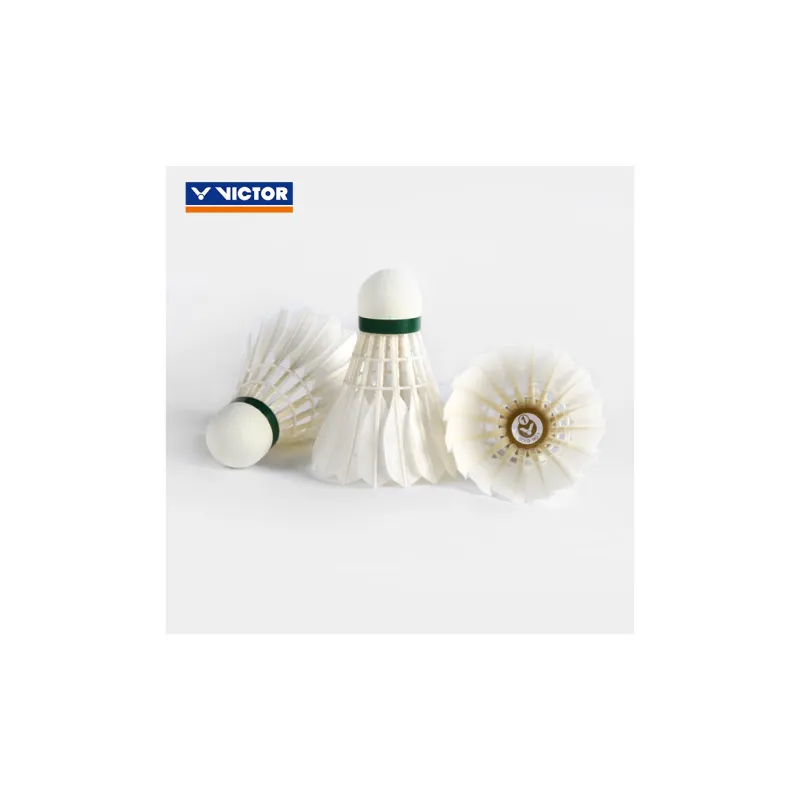 VICTOR Golden Yellow Collection Duck Feather Shuttlecock 12 Pack Duck Feather All Round Duck Feather Shuttlecocks-5